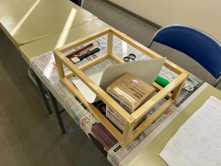 行燈材料の写真