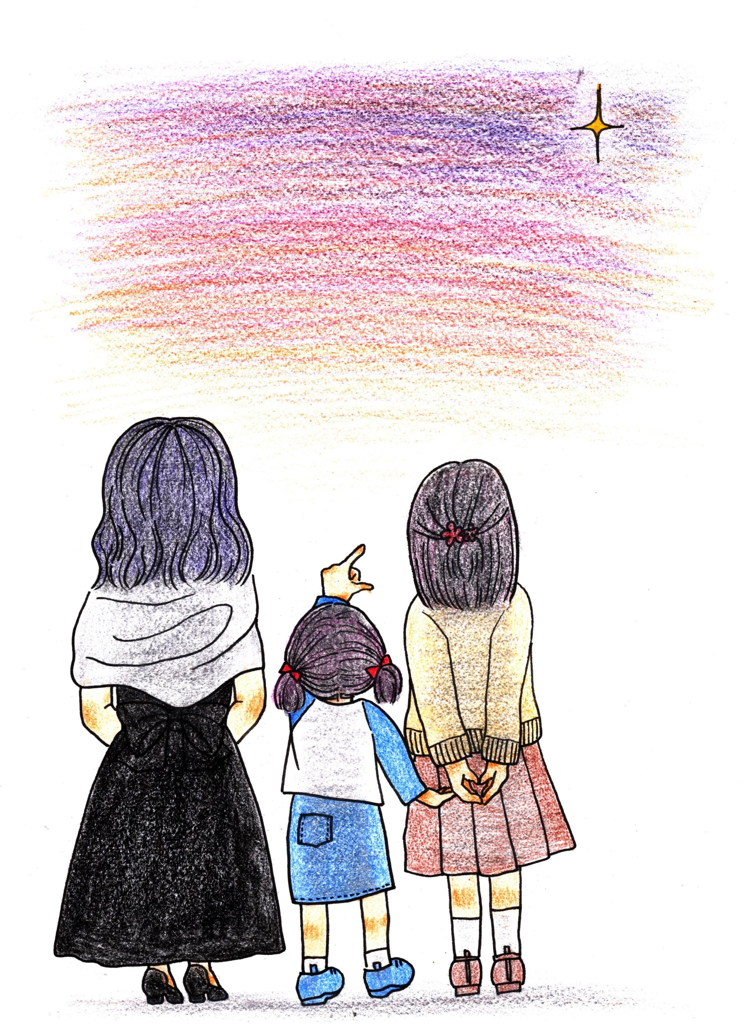 リレー小説「魔女と姉妹」イメージイラスト
